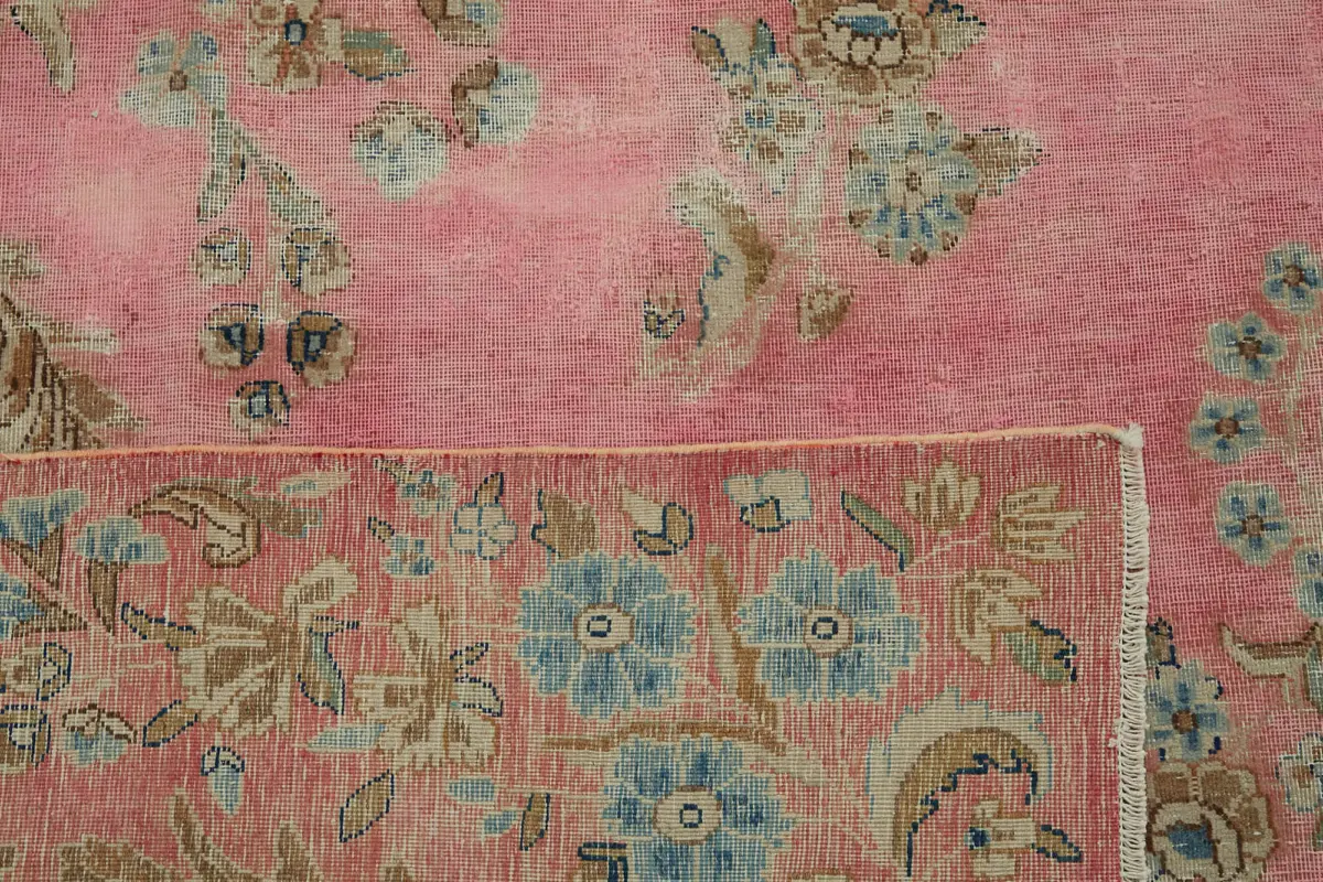 Dubai Eskitme Bej Pamuk Üstü Yün El Dokuma Halı-300x494 - Görsel 7