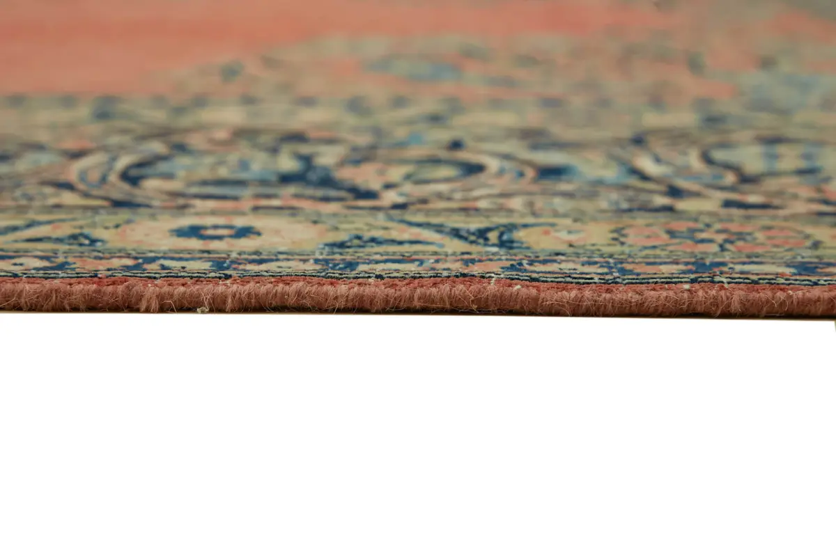 Dubai Eskitme Bej Pamuk Üstü Yün El Dokuma Halı-270x360 - Görsel 8