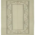 Anadolu Eskitme Bej Pamuk Üzerine Yün El Dokuma Halı-214x275