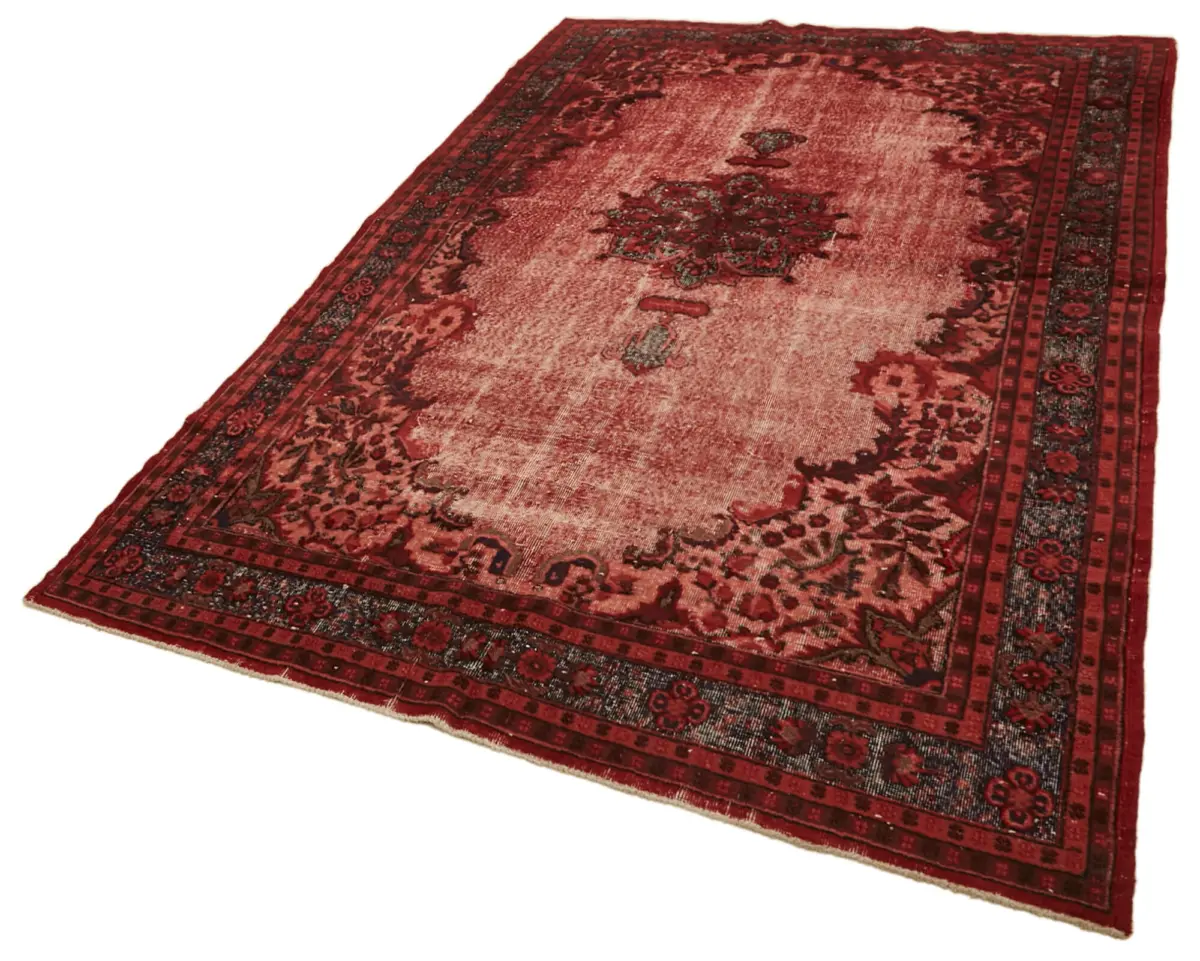 Oyma kır Pamuk Üzerine Yün El Dokuma Kilim-203x318 - Görsel 3