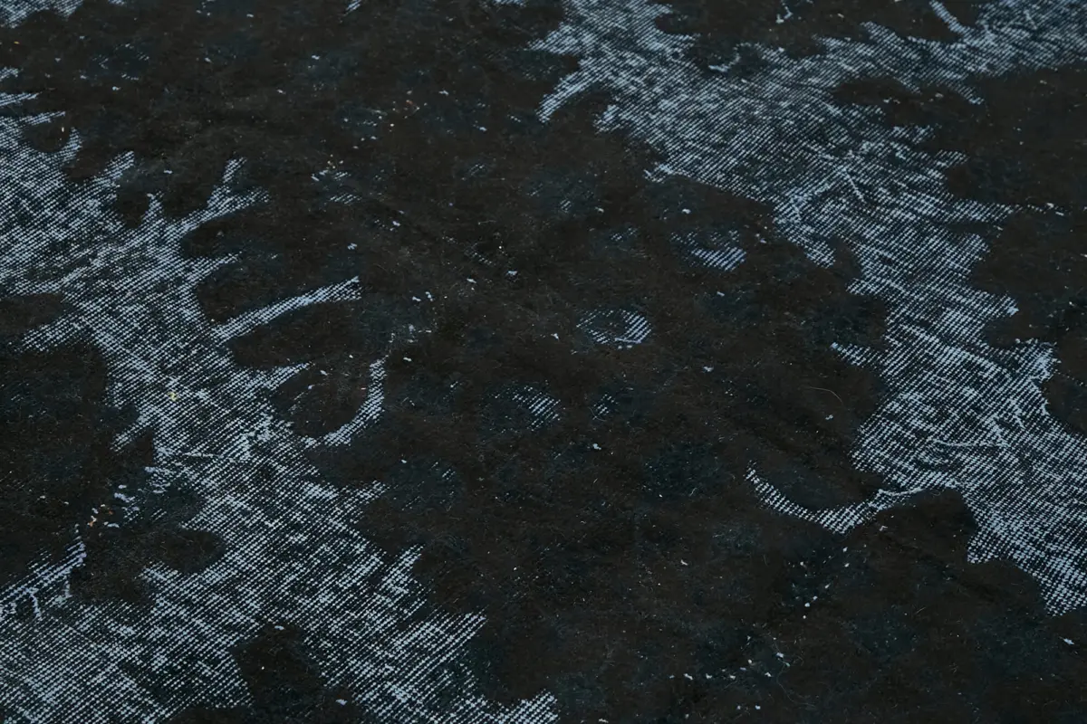 Oyma Siyah Pamuk Üzerine Yün El Dokuma Kilim-210x325 - Görsel 5