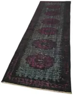 Oyma Siyah Pamuk Üzerine Yün El Dokuma Kilim-080x296 - Görsel 3