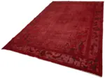 Oyma Kırmızı Pamuk Üzerine Yün El Dokuma Kilim-200x314 - Görsel 3