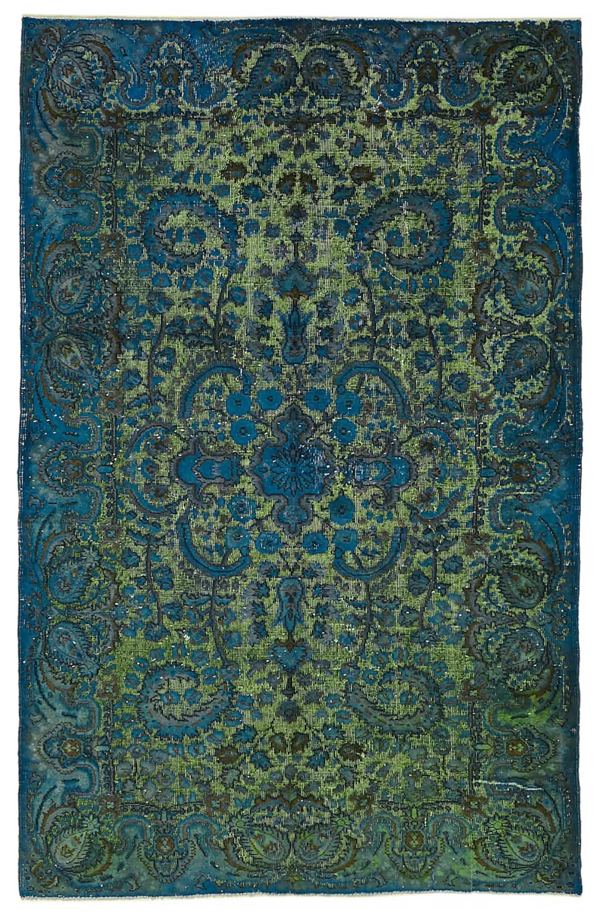 Rc_46892_0_Blue_Hi_Low_Pile_Overdyed_Rugs