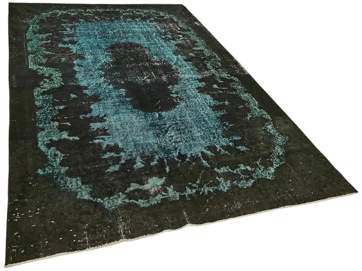 Oyma Siyah Pamuk Üzerine Yün El Dokuma Kilim-174x292 - Görsel 2