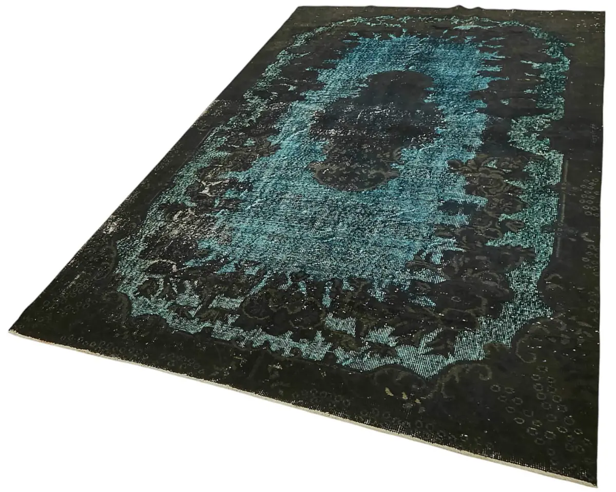 Oyma Siyah Pamuk Üzerine Yün El Dokuma Kilim-174x292 - Görsel 3