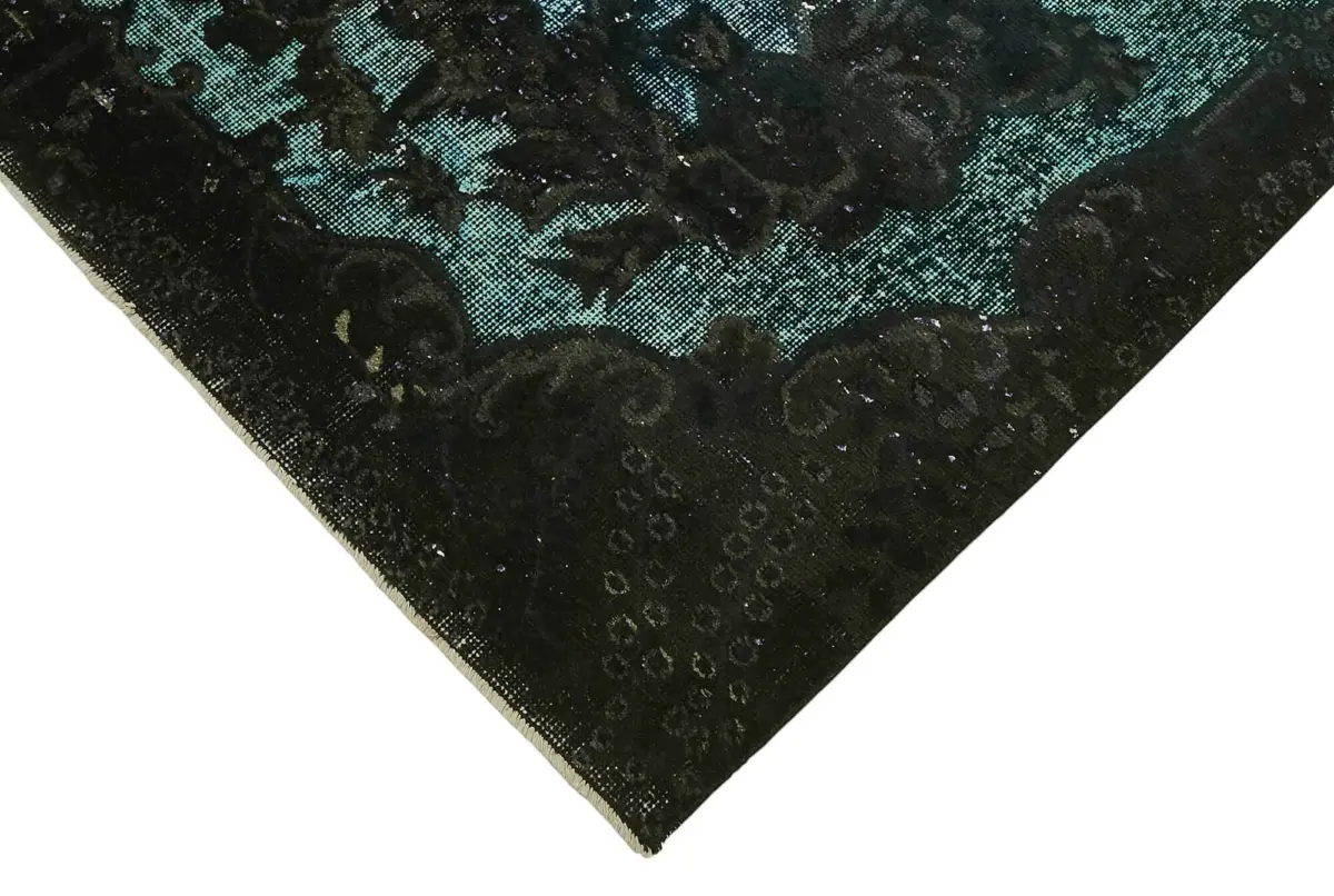 Oyma Siyah Pamuk Üzerine Yün El Dokuma Kilim-174x292 - Görsel 4