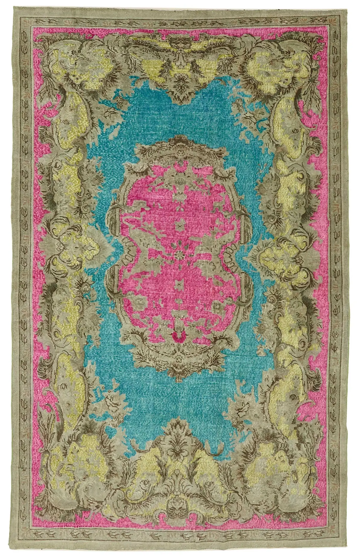 Rc_46897_0_Multicolor_Hi_Low_Pile_Overdyed_Rugs