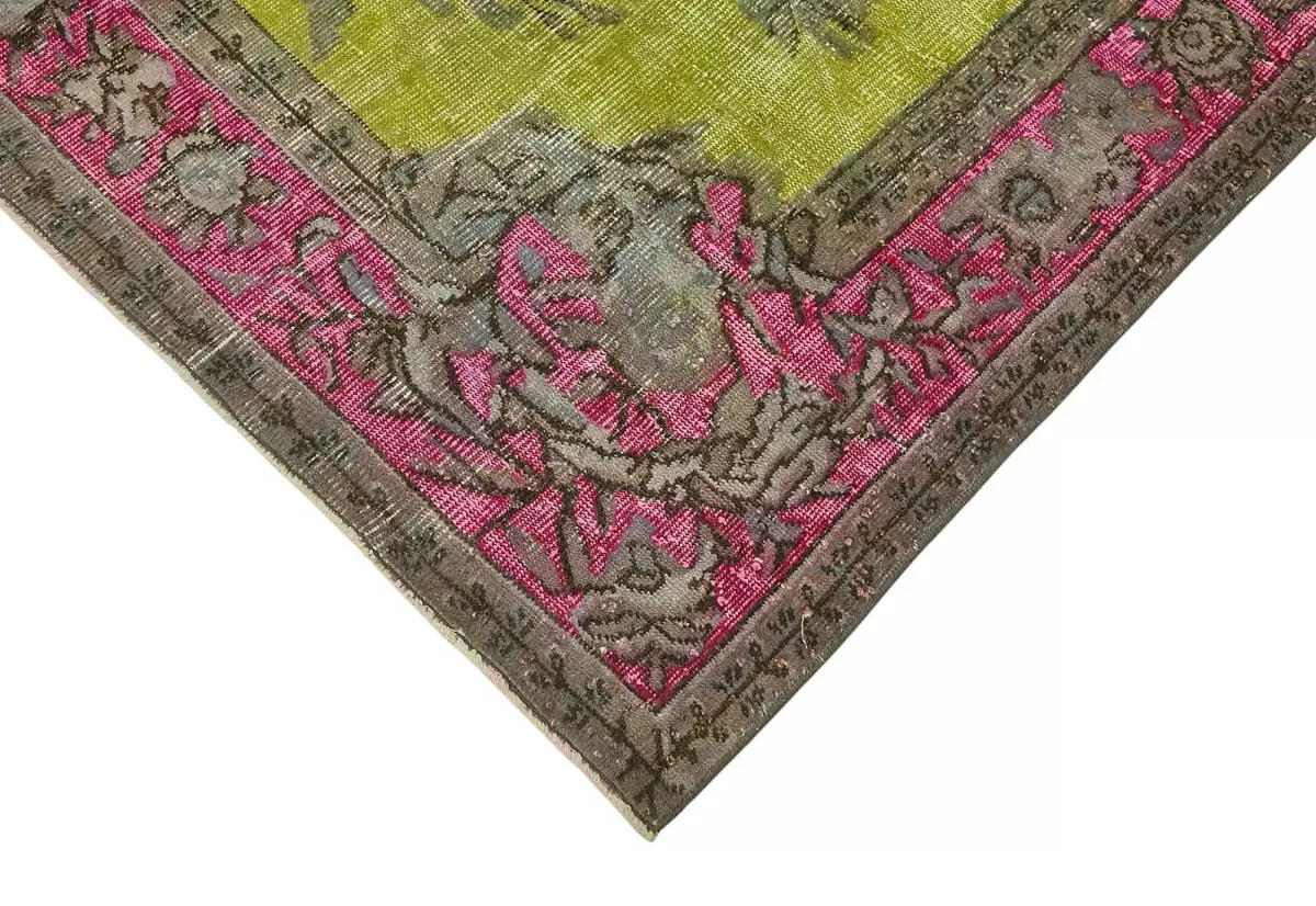Oyma Multi Pamuk Üzerine Yün El Dokuma Kilim-187x300 - Görsel 4