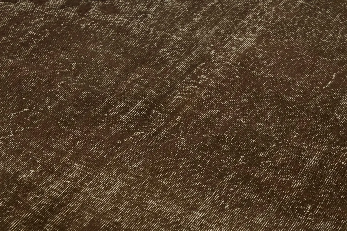 Oyma Kahverengi Pamuk Üzerine Yün El Dokuma Kilim-196x308 - Görsel 5