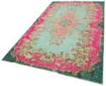 Oyma Pembe Pamuk Üzerine Yün El Dokuma Kilim-150x269 - Görsel 3