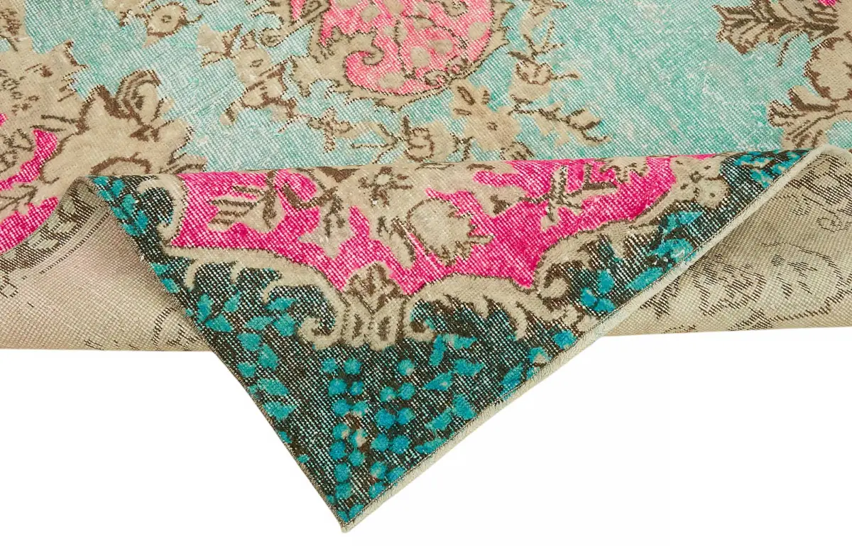 Oyma Pembe Pamuk Üzerine Yün El Dokuma Kilim-150x269 - Görsel 6