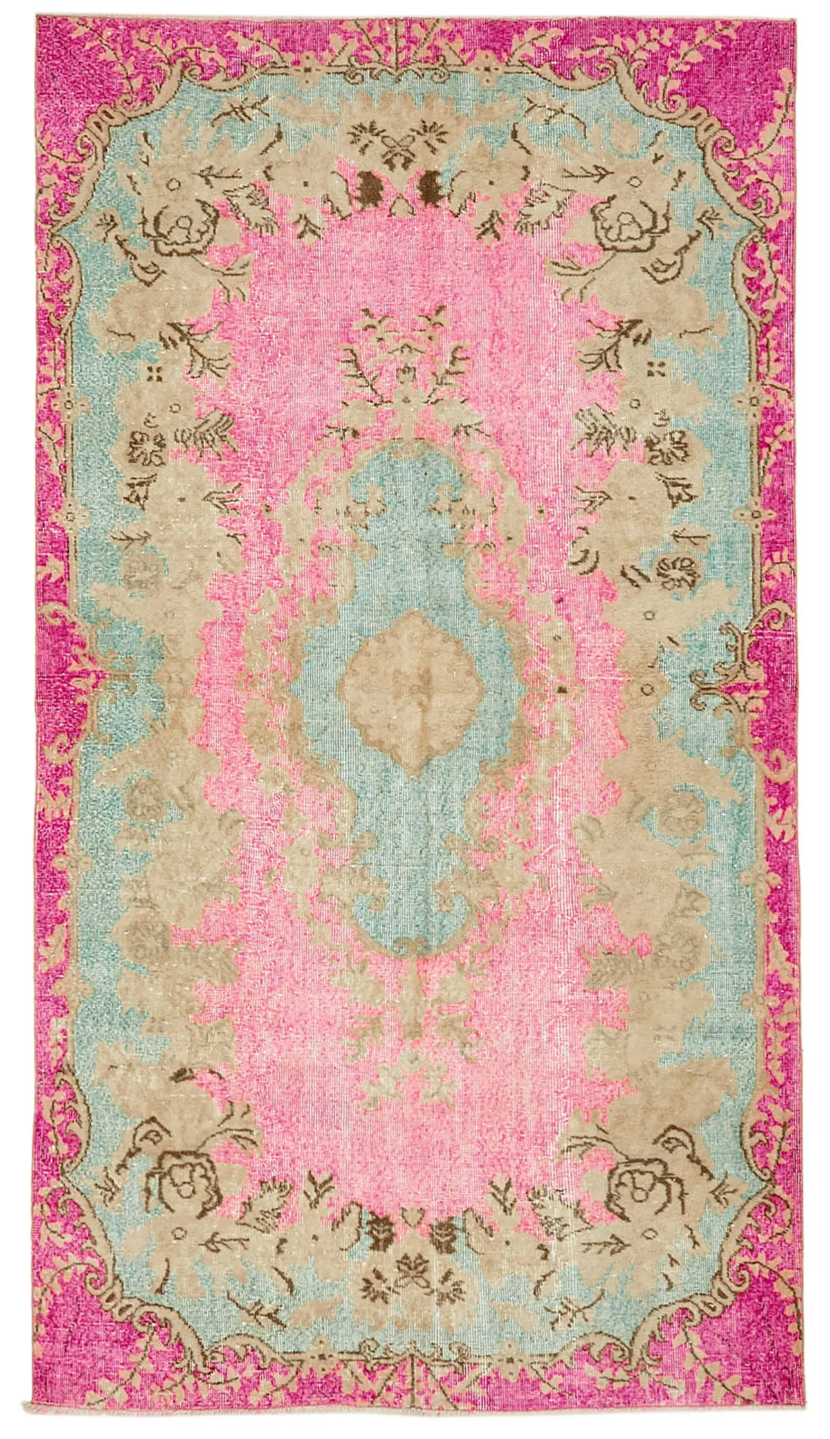 Rc_46904_0_Pink_Hi_Low_Pile_Overdyed_Rugs