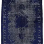 Oyma Mor Pamuk Üzerine Yün El Dokuma Kilim-158x253