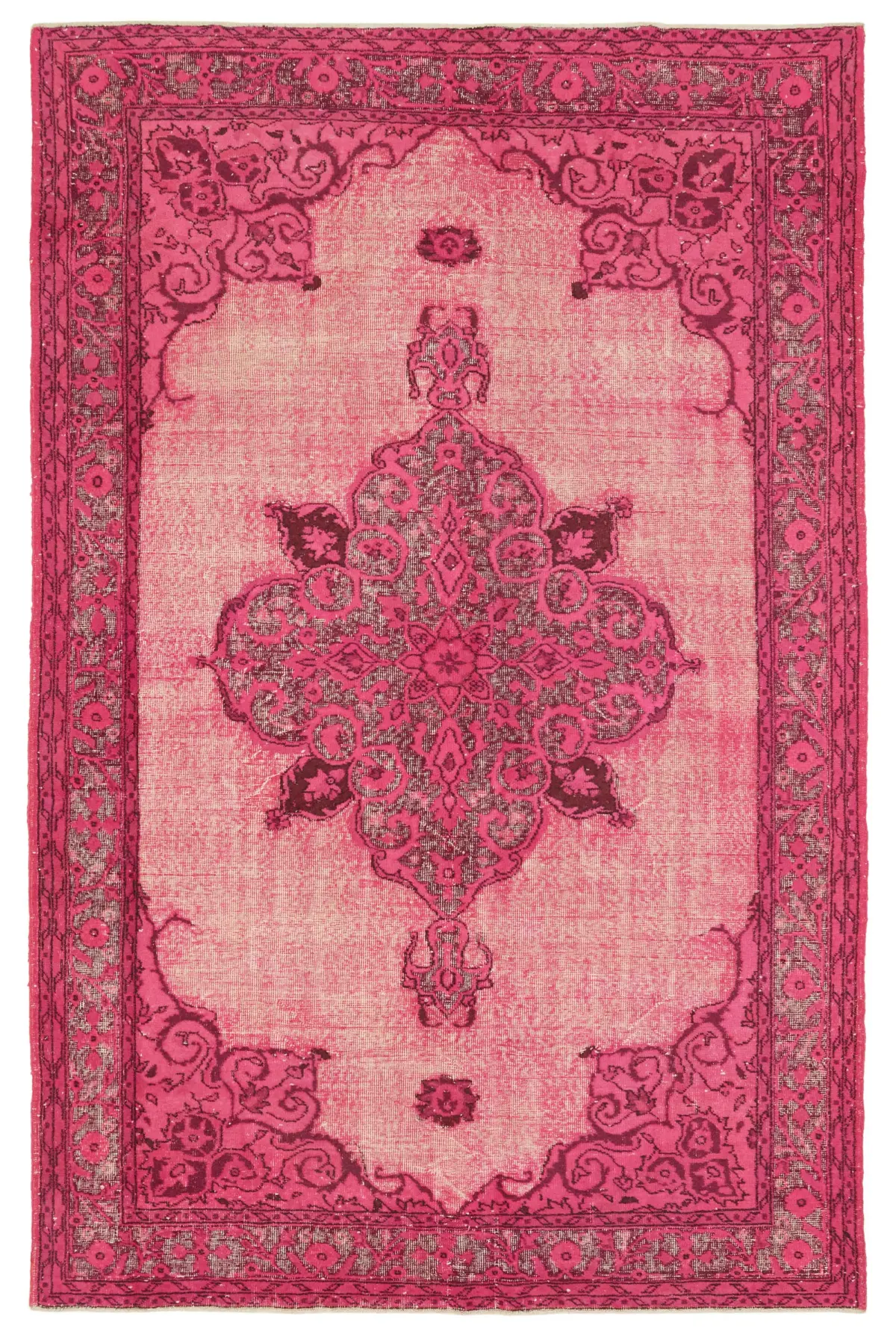 Rc_46924_0_Pink_Hi_Low_Pile_Overdyed_Rugs