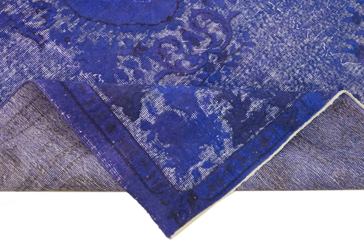 Oyma Mor Pamuk Üzerine Yün El Dokuma Kilim-190x305 - Görsel 6