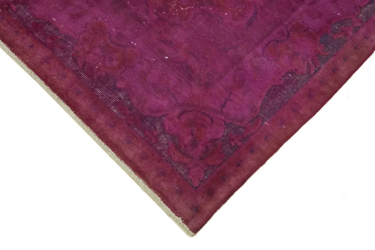 Oyma Mor Pamuk Üzerine Yün El Dokuma Kilim-200x300 - Görsel 4