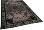 Oyma Siyah Pamuk Üzerine Yün El Dokuma Kilim-174x261 - Görsel 2