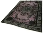 Oyma Siyah Pamuk Üzerine Yün El Dokuma Kilim-174x261 - Görsel 3