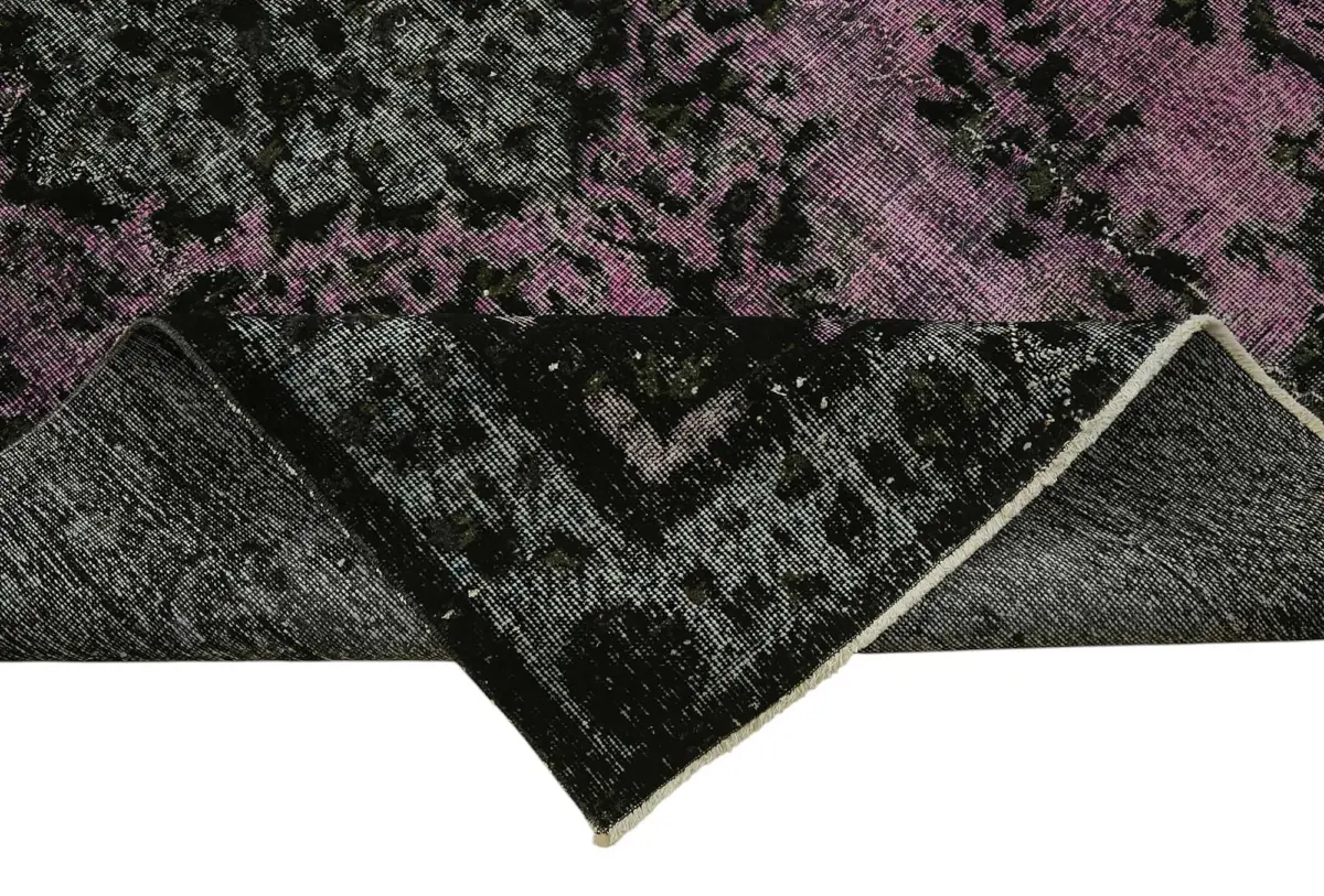 Oyma Siyah Pamuk Üzerine Yün El Dokuma Kilim-174x261 - Görsel 6