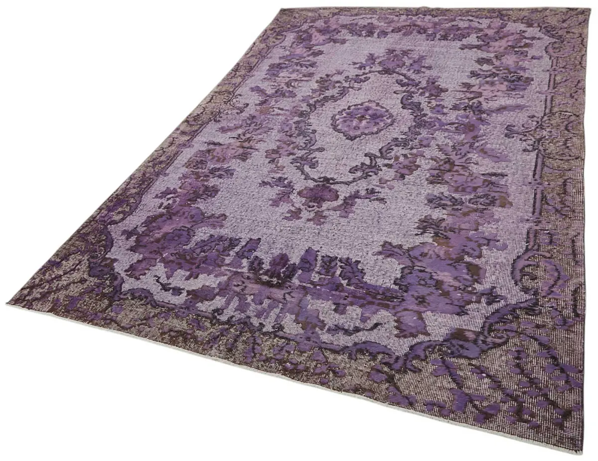 Oyma Mor Pamuk Üzerine Yün El Dokuma Kilim-190x311 - Görsel 3