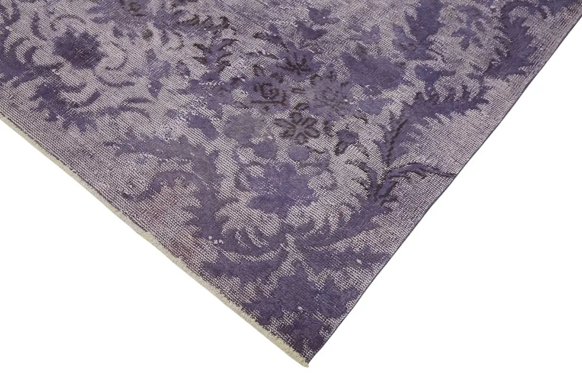 Oyma Mor Pamuk Üzerine Yün El Dokuma Kilim-183x310 - Görsel 4