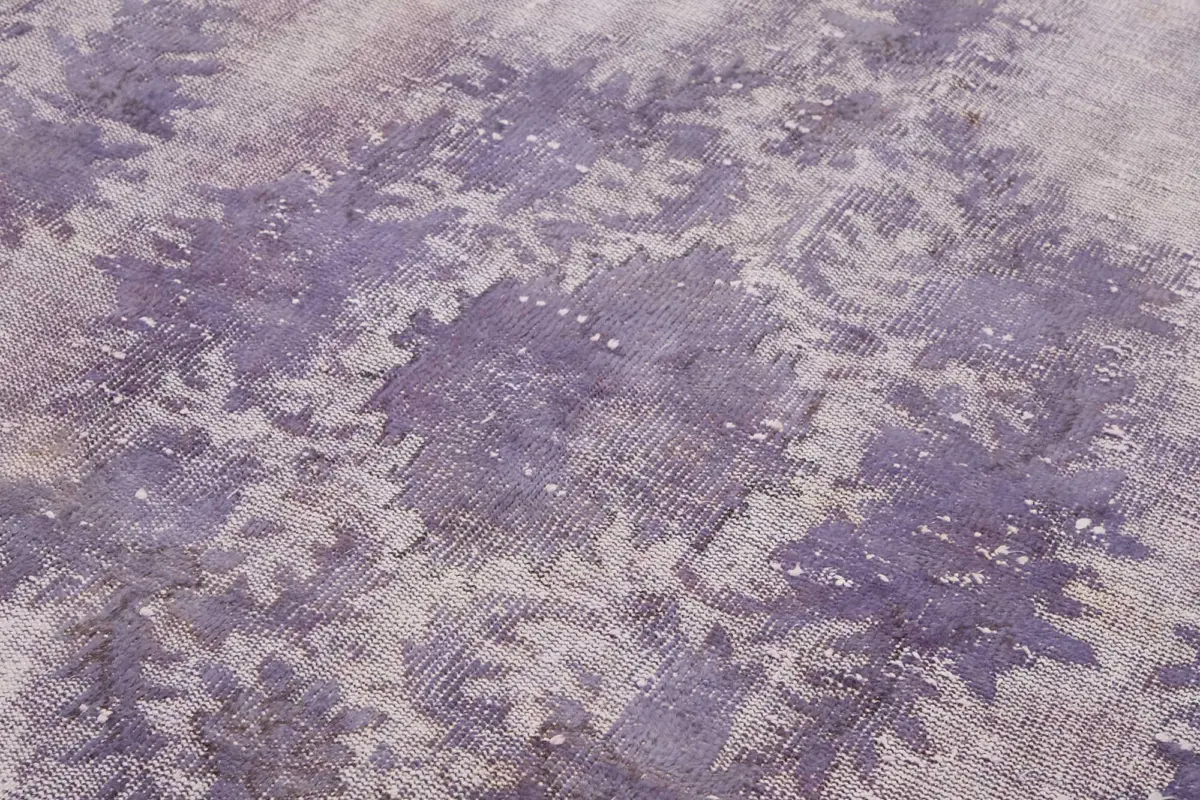 Oyma Mor Pamuk Üzerine Yün El Dokuma Kilim-183x310 - Görsel 5