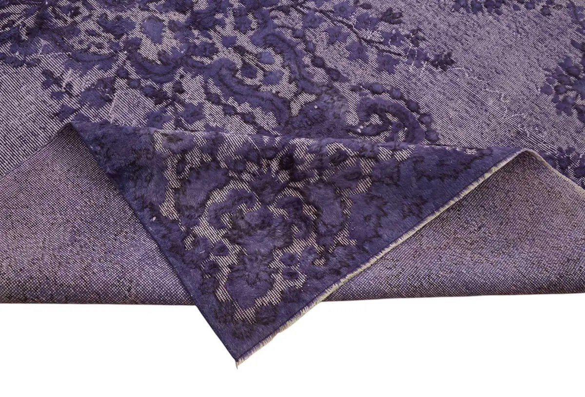 Oyma Mor Pamuk Üzerine Yün El Dokuma Kilim-207x324 - Görsel 6