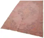 Oyma Pembe Pamuk Üzerine Yün El Dokuma Kilim-138x236 - Görsel 3