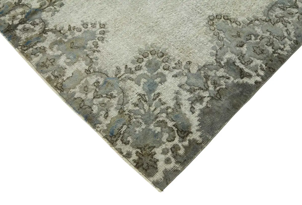 Oyma Gri Pamuk Üzerine Yün El Dokuma Kilim-208x308 - Görsel 4