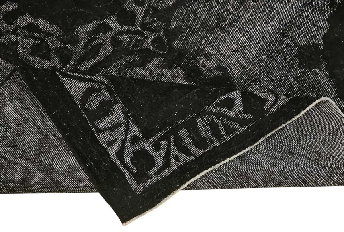 Oyma Siyah Pamuk Üzerine Yün El Dokuma Kilim-210x299 - Görsel 6