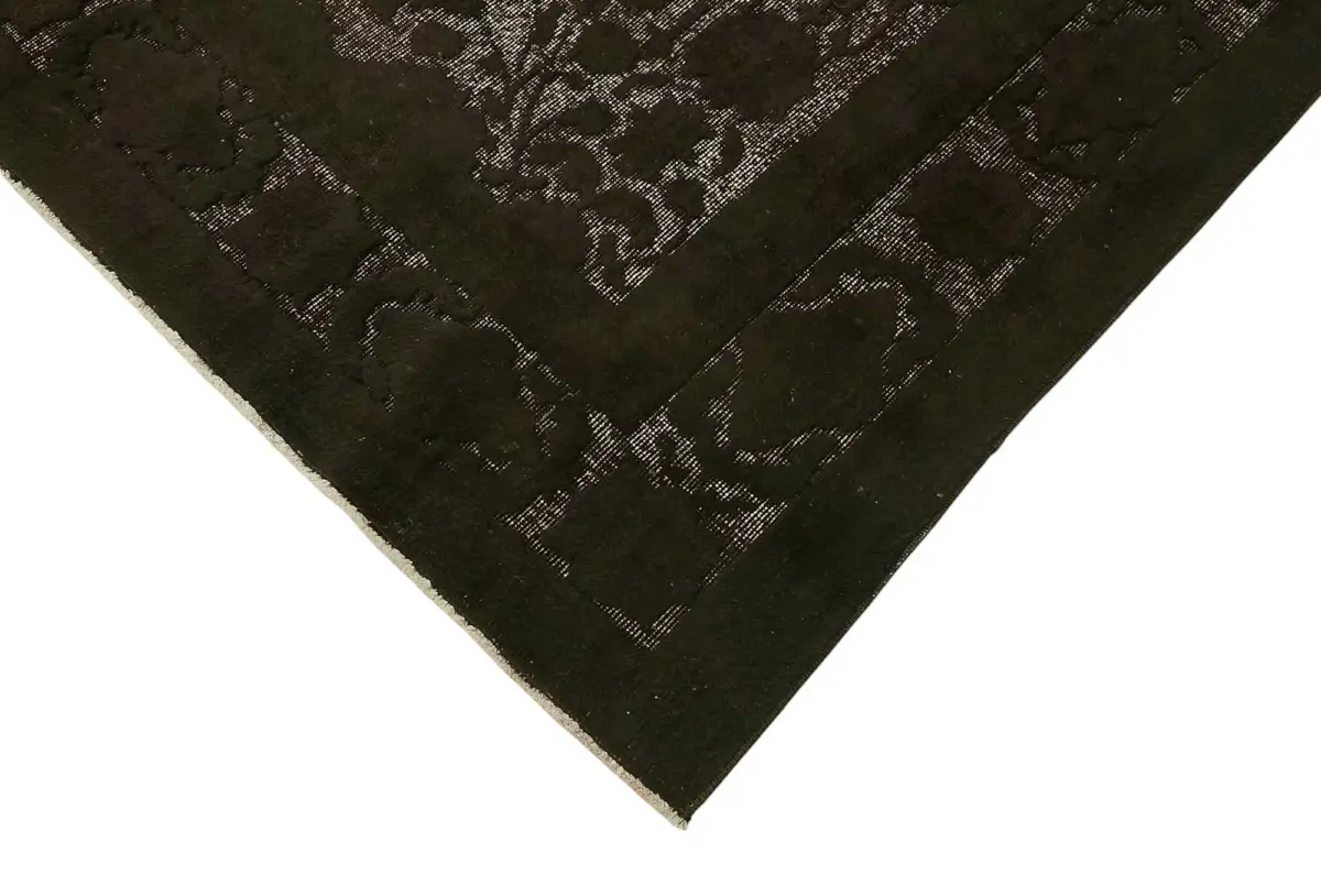 Oyma Kahverengi Pamuk Üzerine Yün El Dokuma Kilim-198x286 - Görsel 4