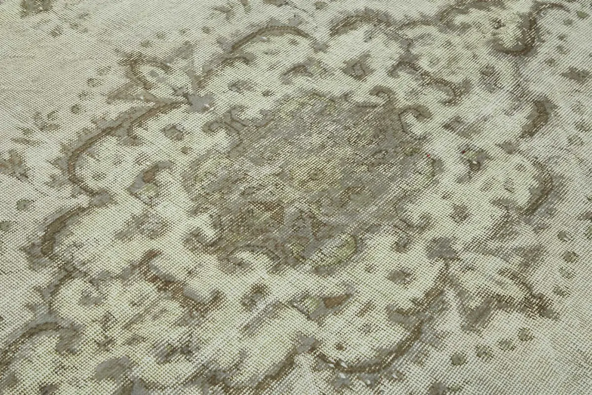 Oyma Gri Pamuk Üzerine Yün El Dokuma Kilim-173x296 - Görsel 5