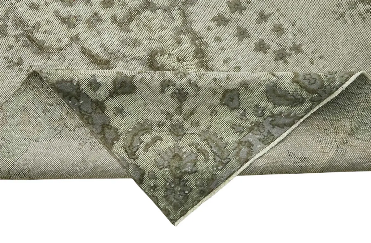 Oyma Gri Pamuk Üzerine Yün El Dokuma Kilim-173x296 - Görsel 6