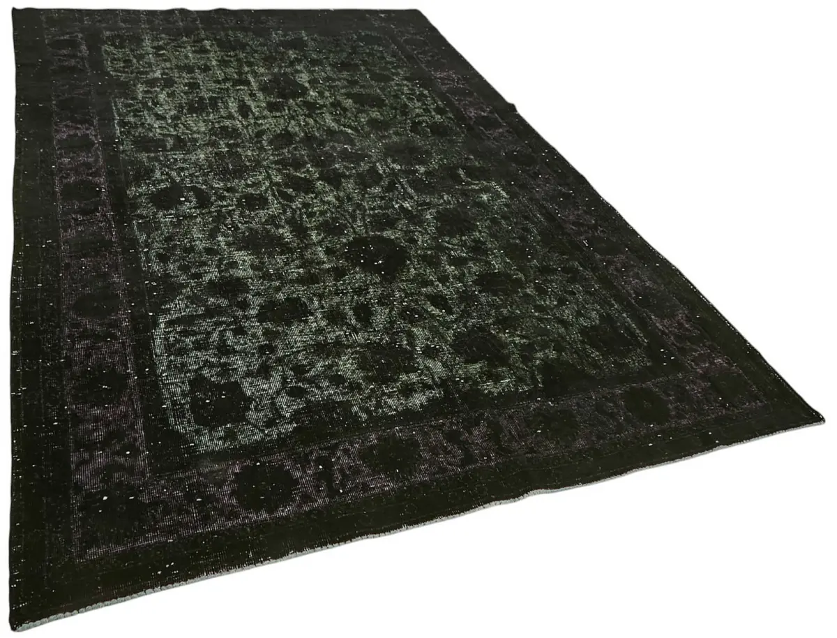 Oyma Siyah Pamuk Üzerine Yün El Dokuma Kilim-199x311 - Görsel 2