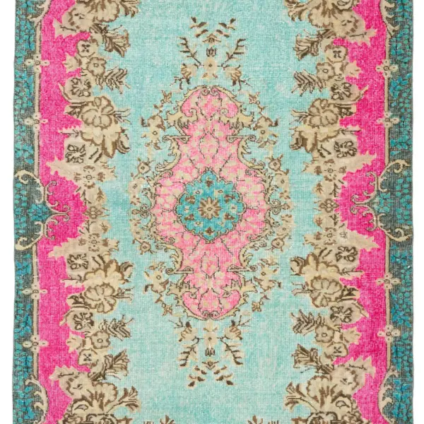 Rc_46957_0_Blue_Hi_Low_Pile_Overdyed_Rugs