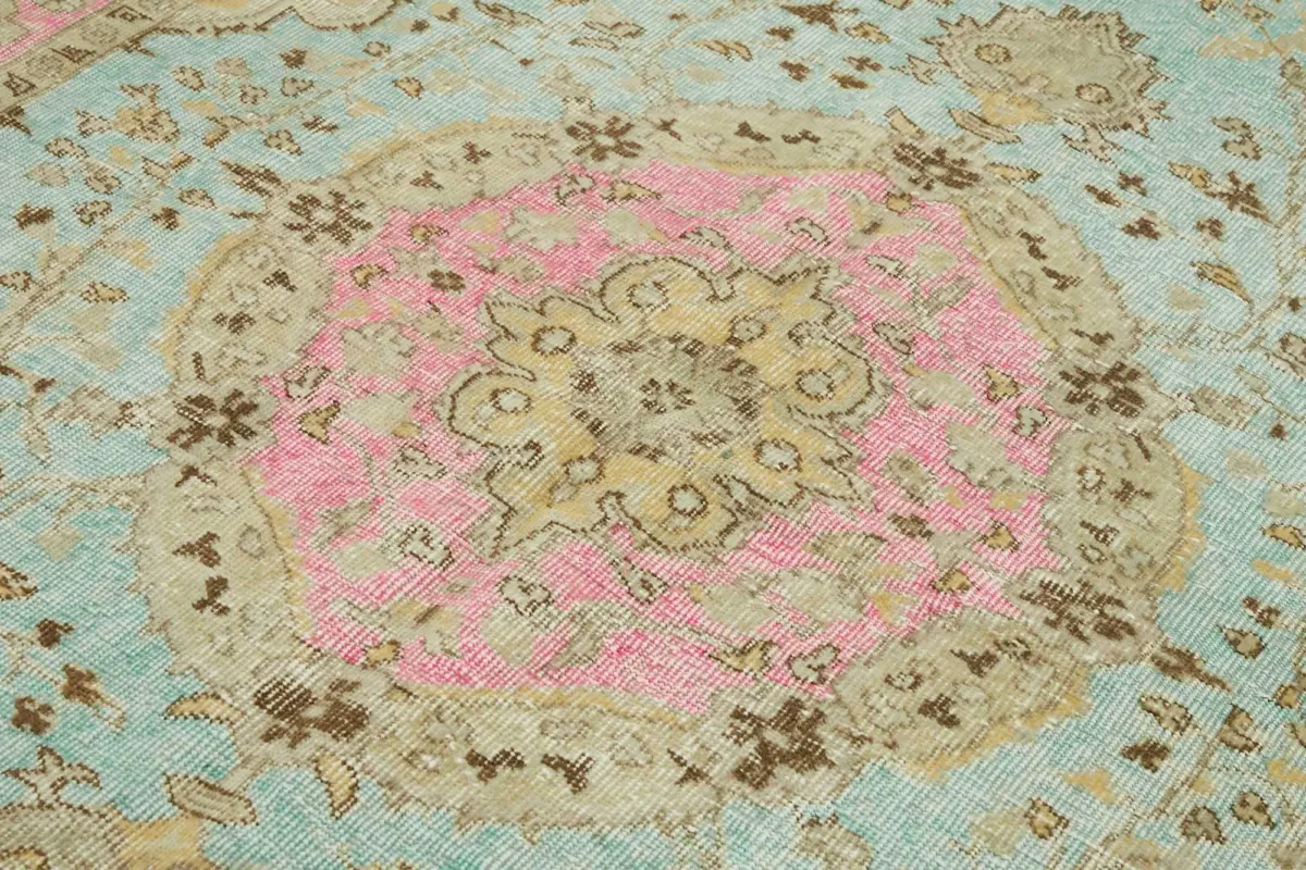 Oyma Multi Pamuk Üzerine Yün El Dokuma Kilim-185x283 - Görsel 5
