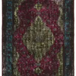 Oyma Multi Pamuk Üzerine Yün El Dokuma Kilim-200x300