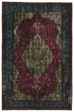 Oyma Multi Pamuk Üzerine Yün El Dokuma Kilim-200x300