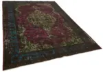 Oyma Multi Pamuk Üzerine Yün El Dokuma Kilim-200x300 - Görsel 2
