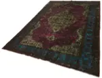 Oyma Multi Pamuk Üzerine Yün El Dokuma Kilim-200x300 - Görsel 3