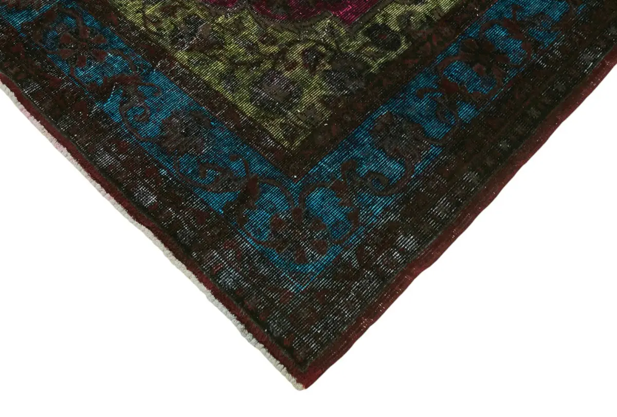 Oyma Multi Pamuk Üzerine Yün El Dokuma Kilim-200x300 - Görsel 4