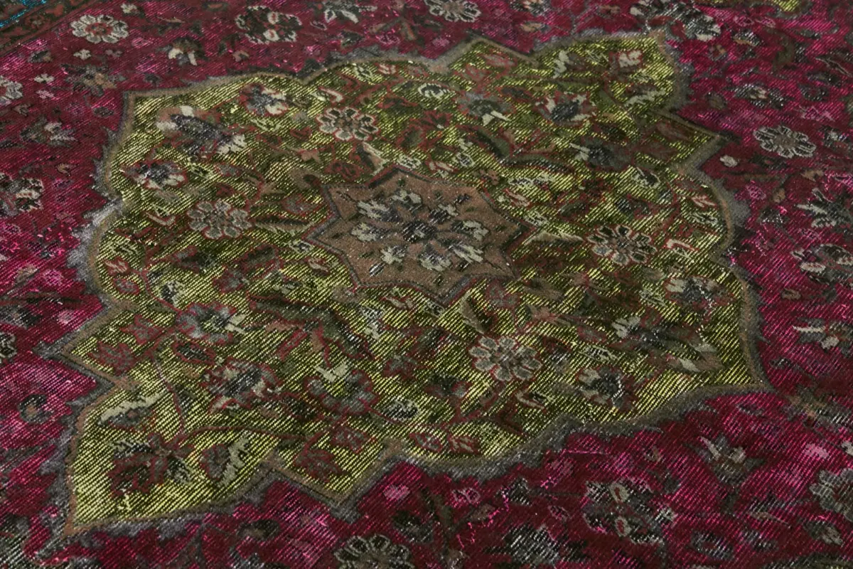 Oyma Multi Pamuk Üzerine Yün El Dokuma Kilim-200x300 - Görsel 5