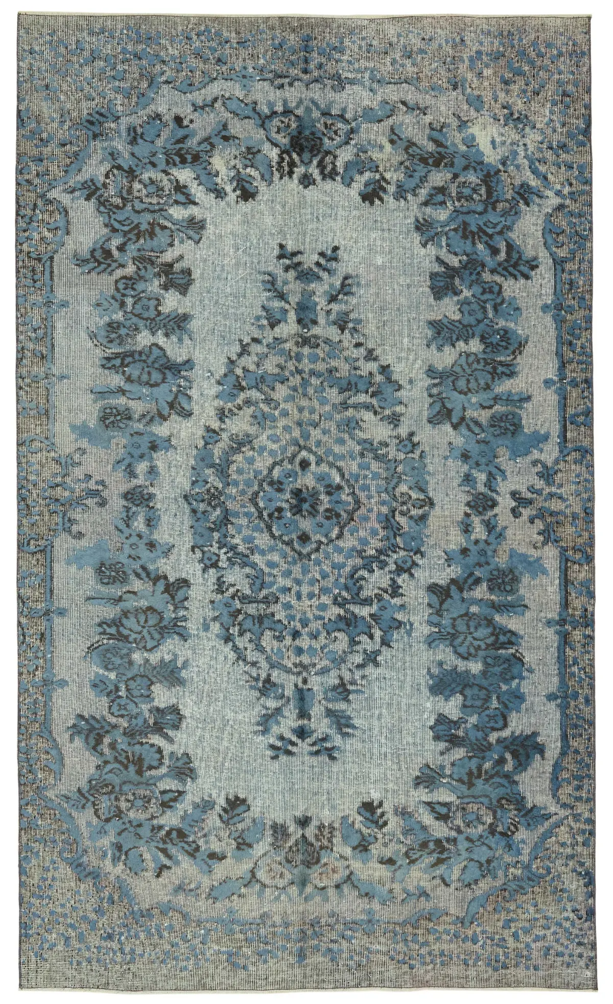 Rc_46963_0_Blue_Hi_Low_Pile_Overdyed_Rugs