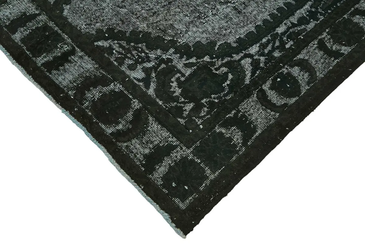 Oyma Siyah Pamuk Üzerine Yün El Dokuma Kilim-171x293 - Görsel 4