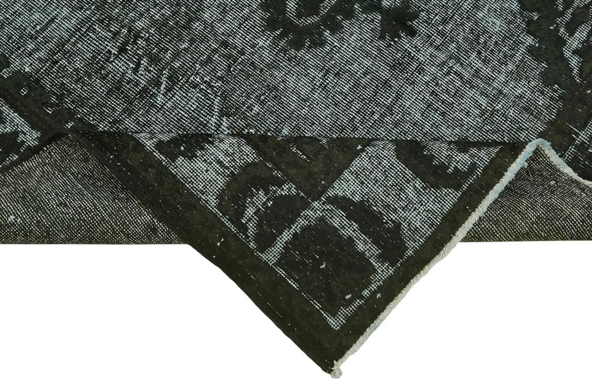 Oyma Siyah Pamuk Üzerine Yün El Dokuma Kilim-171x293 - Görsel 6