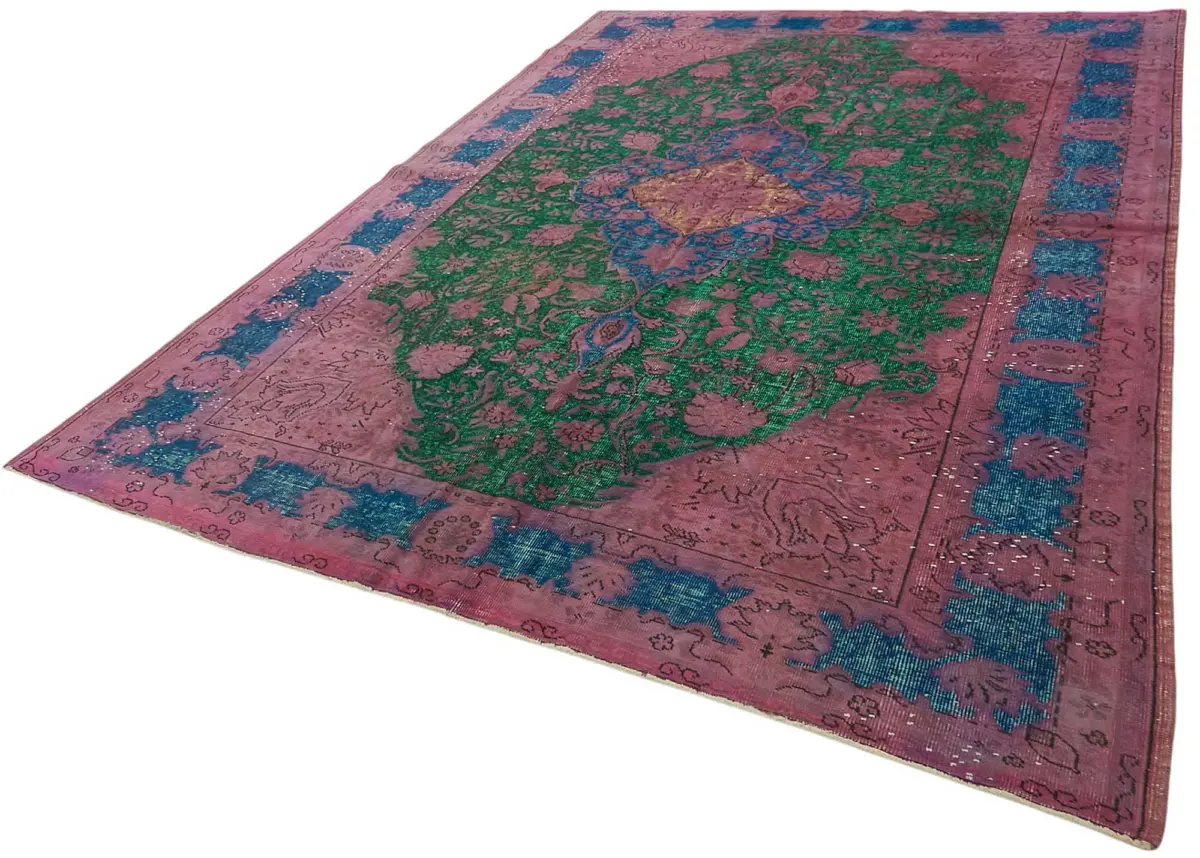 Oyma Mor Pamuk Üzerine Yün El Dokuma Kilim-230x330 - Görsel 3