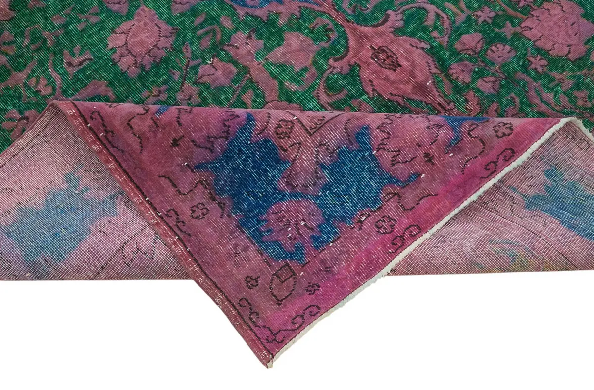 Oyma Mor Pamuk Üzerine Yün El Dokuma Kilim-230x330 - Görsel 6