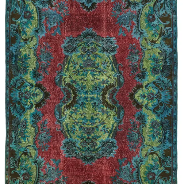 Rc_46980_0_Blue_Hi_Low_Pile_Overdyed_Rugs
