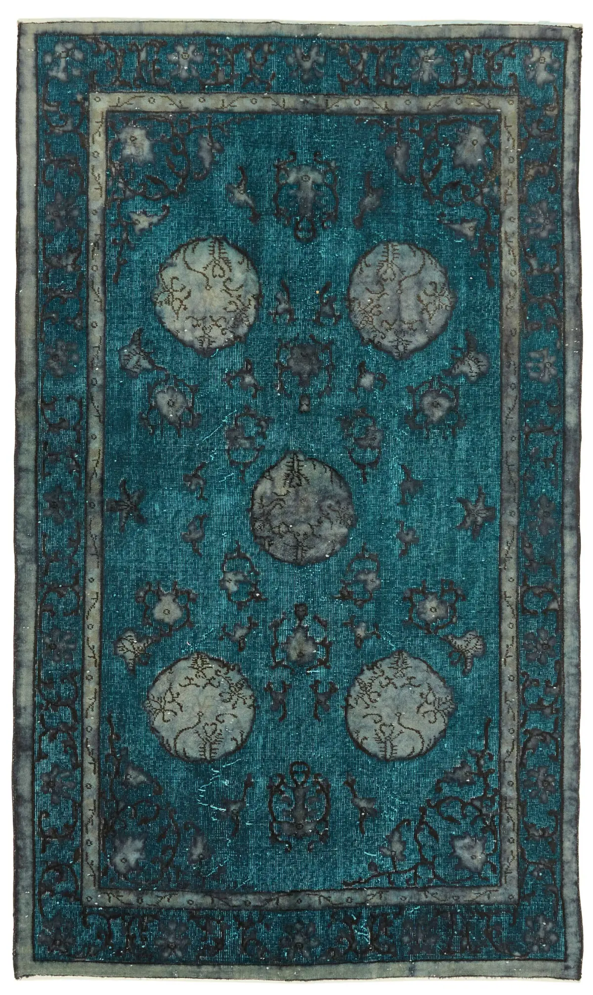 Rc_46983_0_Blue_Hi_Low_Pile_Overdyed_Rugs